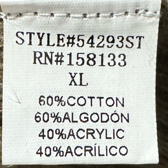 New Women’s Pink Clover Gabriel Mock Neck Textured Sweater Olive Green Size XL - Picture 9 of 11